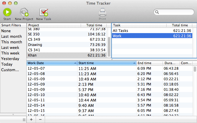 Time Tracker